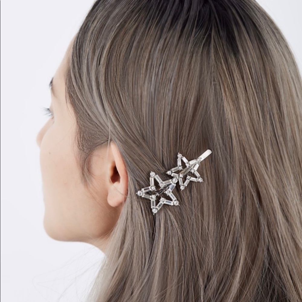 Floralpunk Lila Hairpin